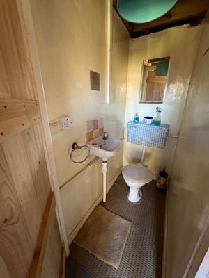 cloakroom in garage- click for photo gallery